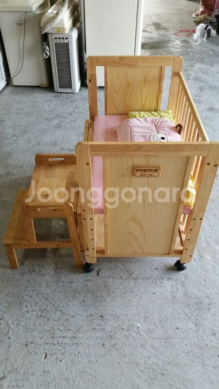 퐁듀 에코 4in1 아기침대--6