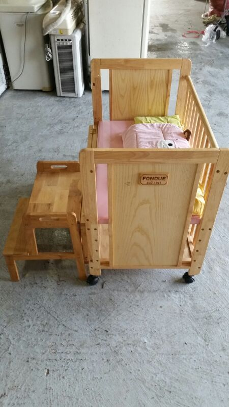 퐁듀 에코 4in1 아기침대--6