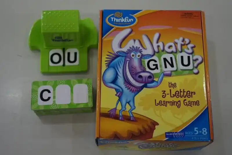 What's GNU? 왓츠누 - 영어 단어 보드게 이미지