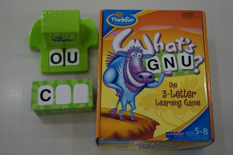 What's GNU? 왓츠누 - 영어 단어 보드게--0