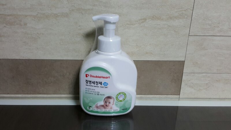 ⵌ육아왕 더블하트 젖병세정제 700ml 2개--0