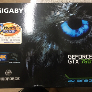 gtx750ti  2gb팝니다