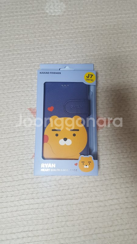 갤럭시 j7 2016 카카오프렌즈 라이언 지갑케이--0