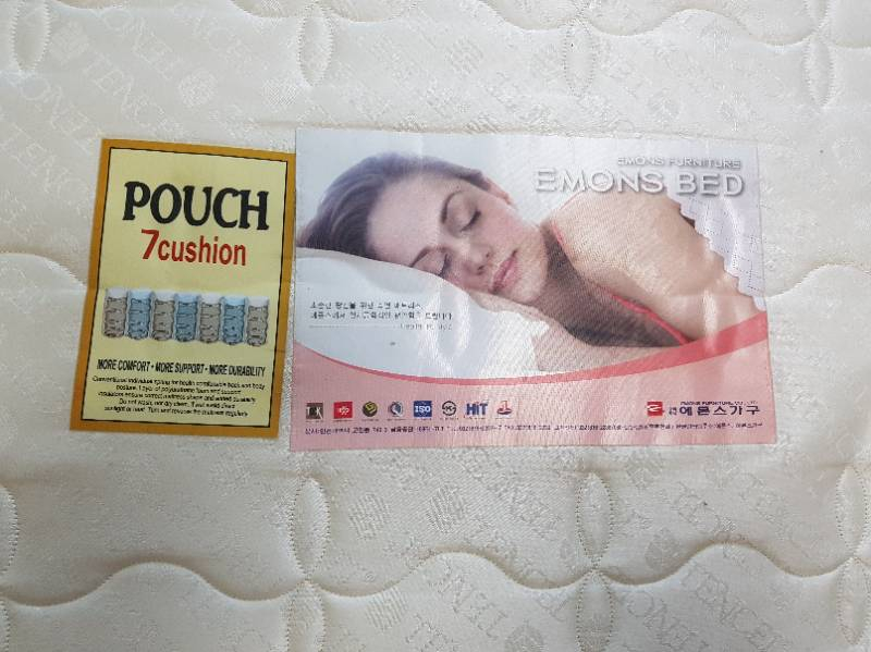 [부산]에몬스 침대 슈퍼싱글 팝니다 이미지