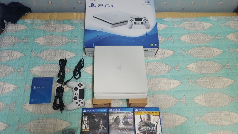 PS4화이트슬림판매합니다 이미지