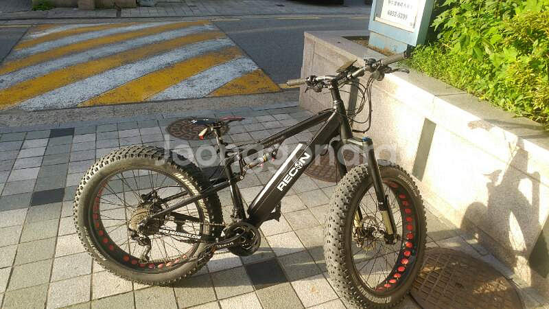 전기자전거 리콘 펫 바이크 풀샥 산악용  X11 --1