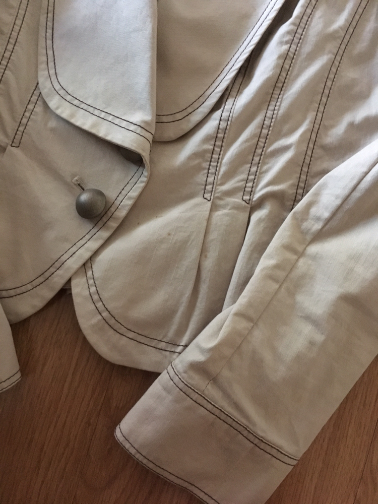 라인 베이지 자켓. 55--2