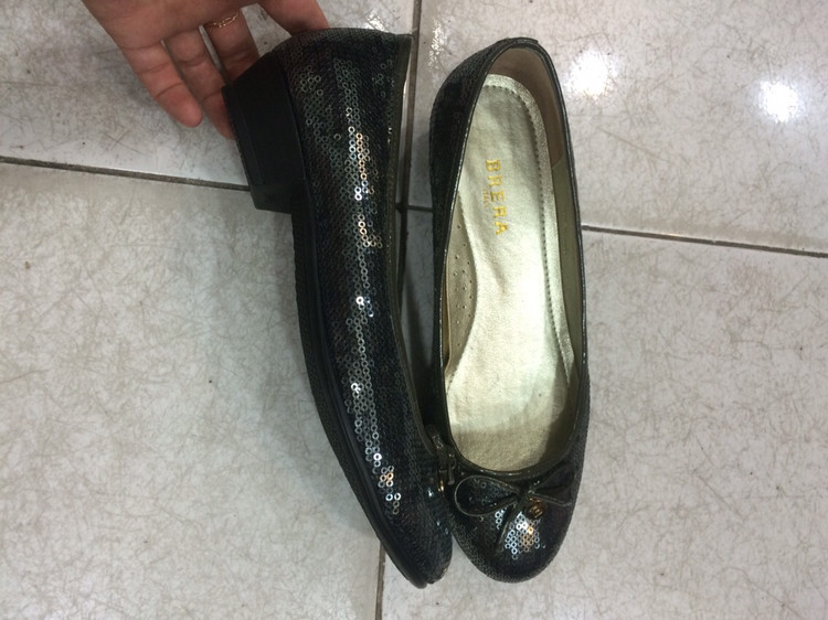 brera 브레라 스팽글플랫슈즈 245--1