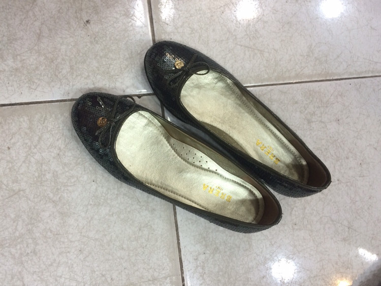 brera 브레라 스팽글플랫슈즈 245--2