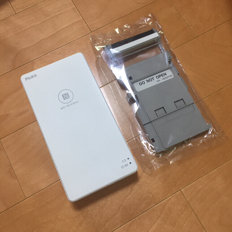 [fujifilm] 스마트폰 프린터 피킷+카트리지--1