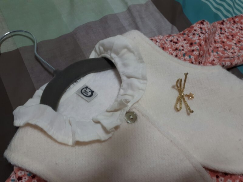 #육아왕 아이옷 디어베이비 골덴 원피스 세트 80--2