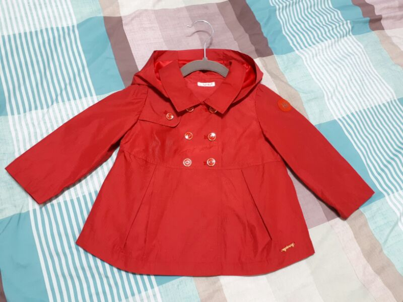 #육아왕 아기옷 아가방 트렌치코트 90호--2