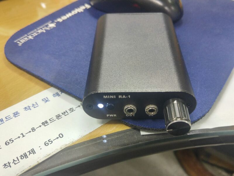 헤드폰엠프 mini RA-1 이미지