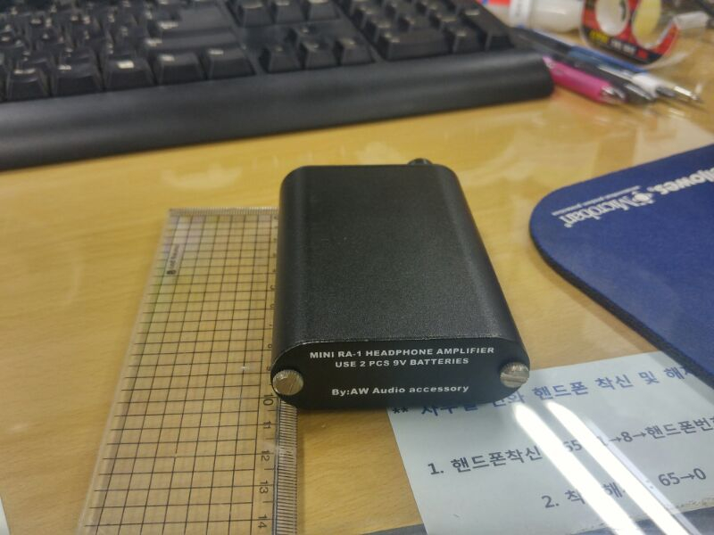 헤드폰엠프 mini RA-1 이미지