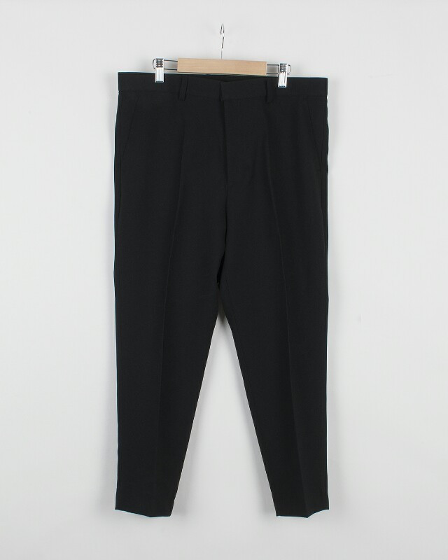 크롭슬랙스(블랙,그레이)--0