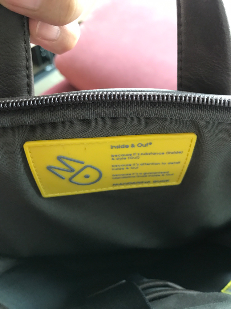 만다리나덕 정품 백팩 - 거의 새제품급 25만원--4