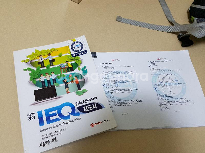 인터넷윤리자격(IEQ) 지도사책팜--0