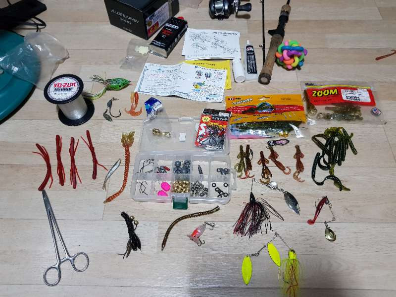 15년 알데바란 50 베이트릴 및 로드 및 용품 --0