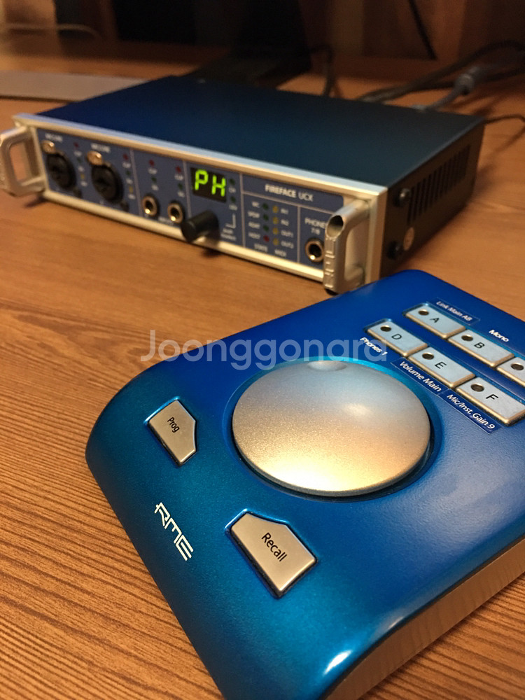 RME Fireface ucx, Arc(리모트) --1