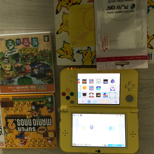 닌텐도3dsxl 피카츄에디션팔아요