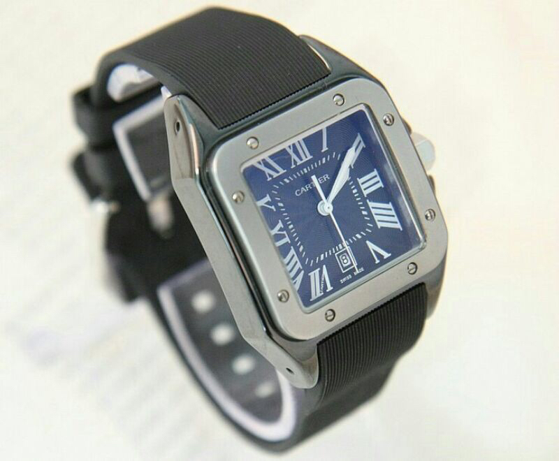 까르띠에 산토스 우레탄밴드 이미지