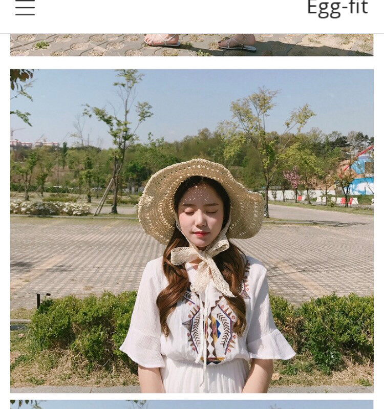 미착용 원피스+모자 이미지