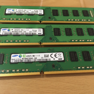 ddr3 4gb pc-3 12800 3개