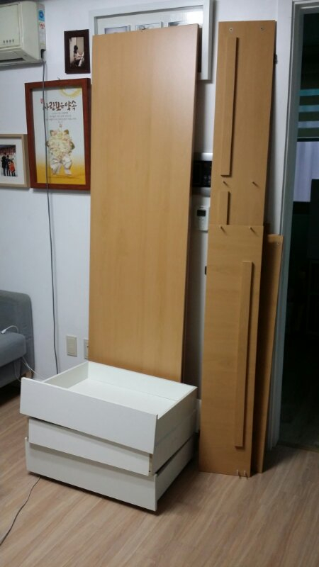 싱글 침대 프레임(무료나눔) 이미지