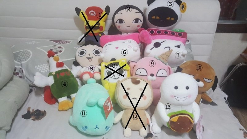[할인] 뽑기 인형 판매합니다. (인형 모두 택  이미지