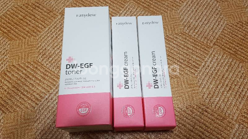 대웅제약 이지듀 egf 토너+크림 (택포)--0
