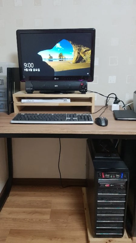 중고 pc본체 + 모니터 팝니다 이미지