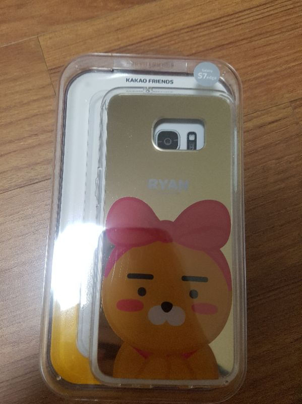 카카오프렌즈 미러케이스 갤럭시s7엣지 --0