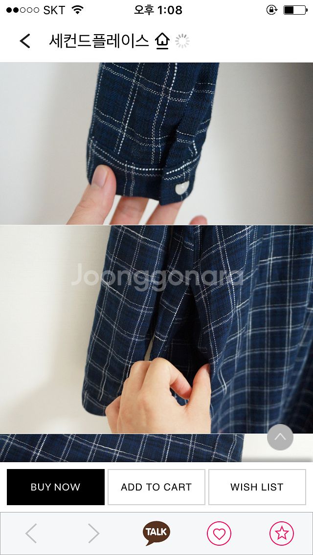체크원피스--1