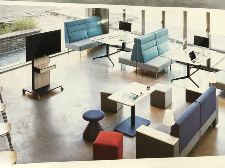 퍼시스 사무실 IT소파 (CS589) 2개 -초민--8