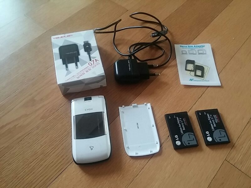 SKT 엘지 고글폰 폴더폰--4