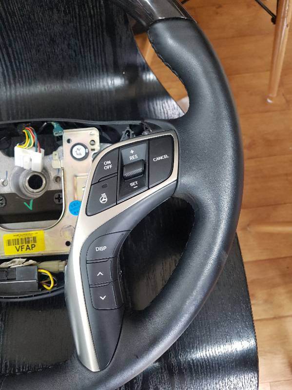 그랜저HG 열선 우드 핸들 판매합니다 이미지