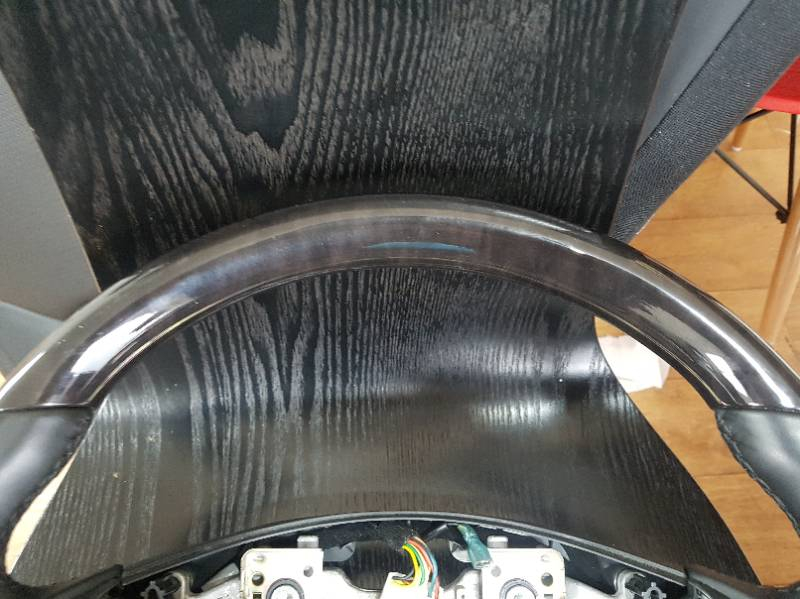 그랜저HG 열선 우드 핸들 판매합니다 이미지