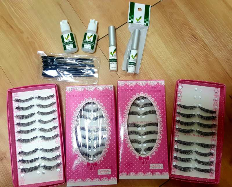 모닝아이래쉬세트(인조속눈썹+접착제+리무버) 이미지