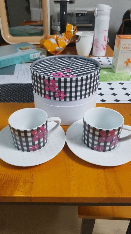 프랑프랑 커피잔세트(선물용으로 좋아요)--0