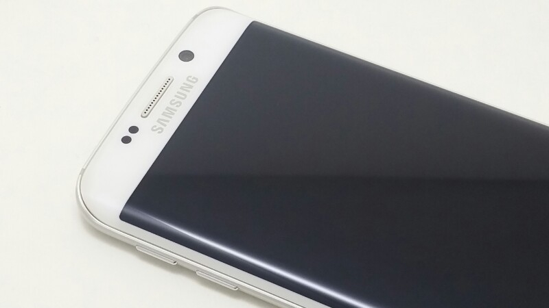 갤럭시 S6엣지 화이트 이미지
