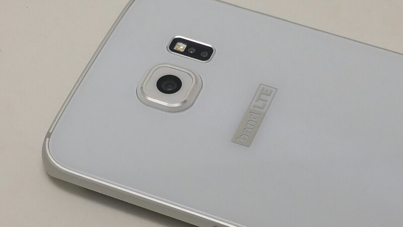 갤럭시 S6엣지 화이트 이미지