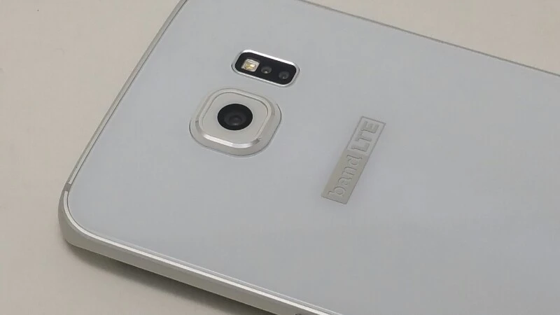 갤럭시 S6엣지 화이트 이미지