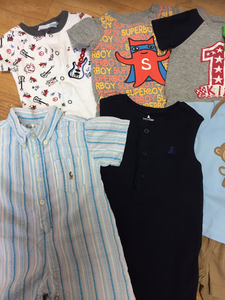 남아(신생아~ 12개월) 옷 일괄--1