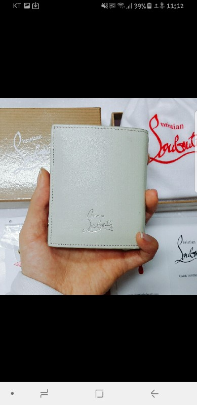 풀셋) 남여공용 크리스찬 루부탱 스파이크 반지갑--1