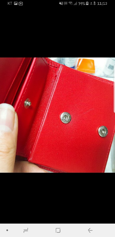 풀셋) 남여공용 크리스찬 루부탱 스파이크 반지갑--4