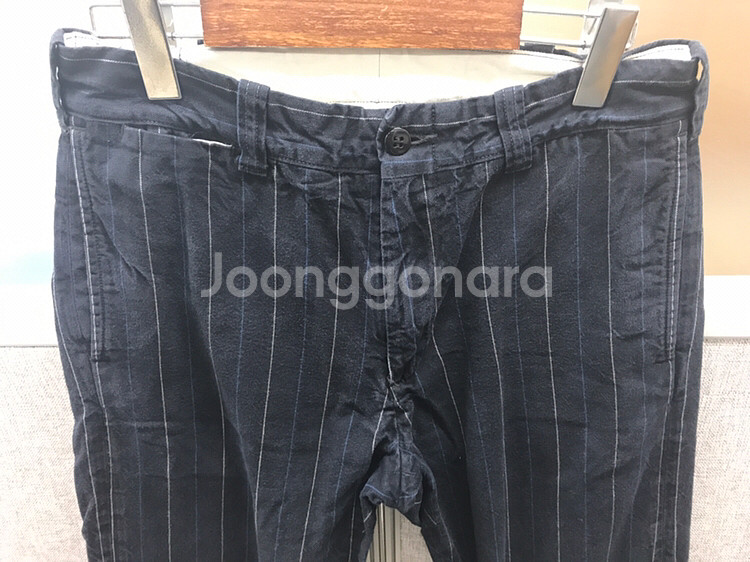 리얼맥코이 스트라이프팬츠--2