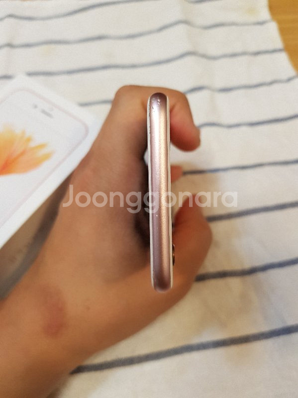 아이폰 6S 로즈 골드 64기가 32만--7