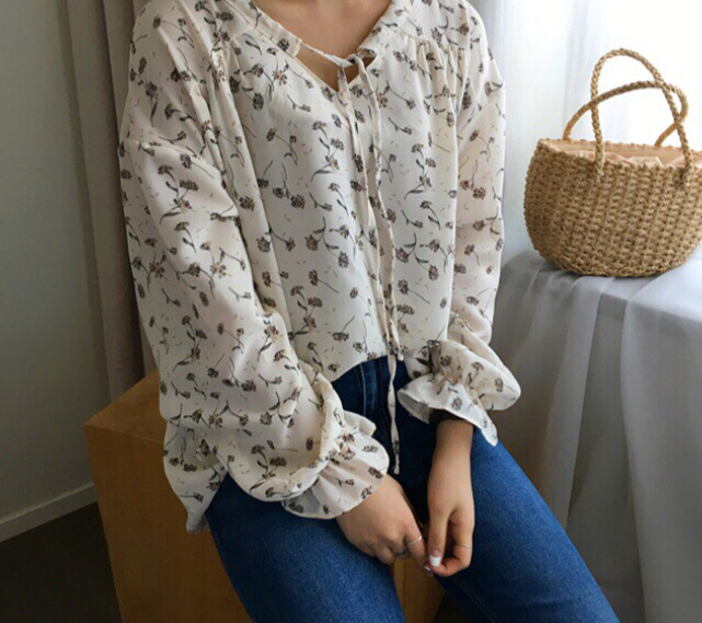 위드윤 블라우스(새상품/택있음)--2