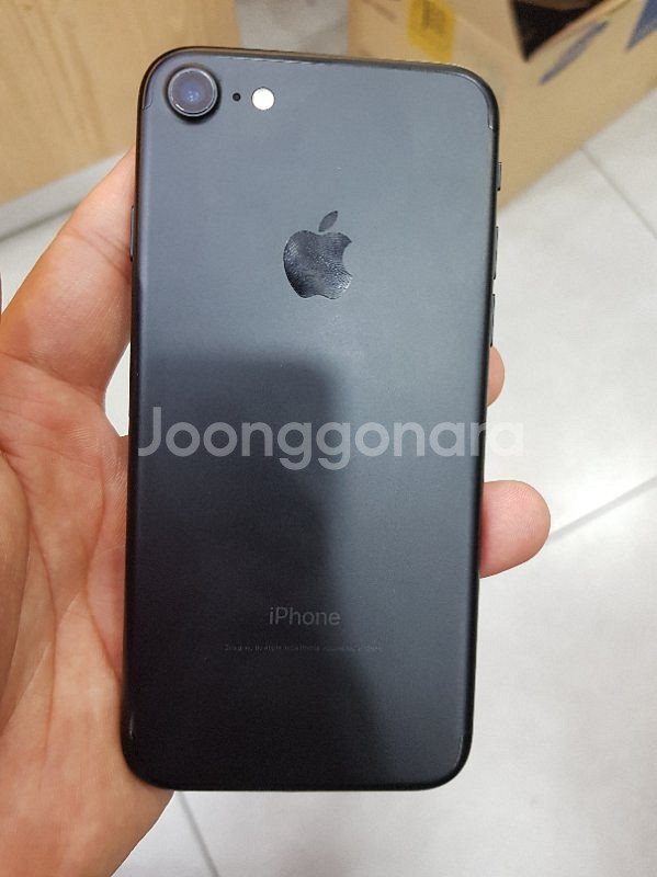 정상해지 아이폰7 128GB 매트블랙 팝니다~--1