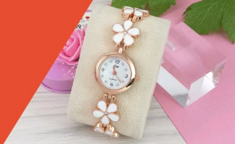 여성 꽃시계 --1